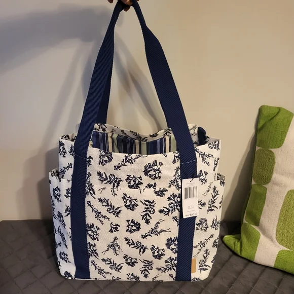 Vera Bradley Bags Vera Bradley Deluxe Straw Tote Poshmark
